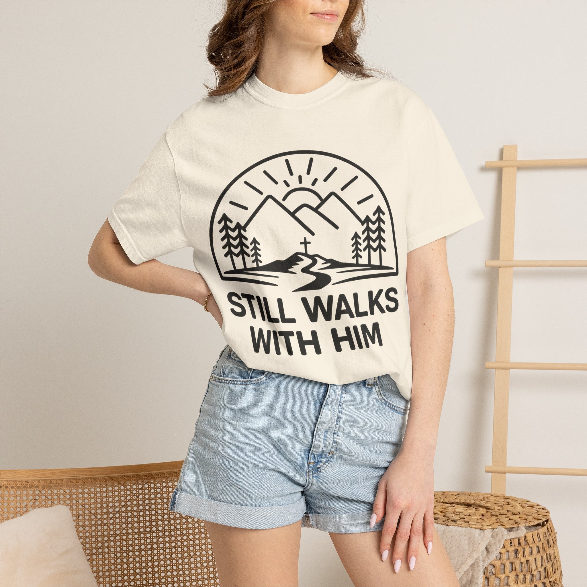 Walks With Him T-Shirt
