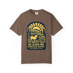 He Leads Me T-Shirt