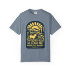 He Leads Me T-Shirt