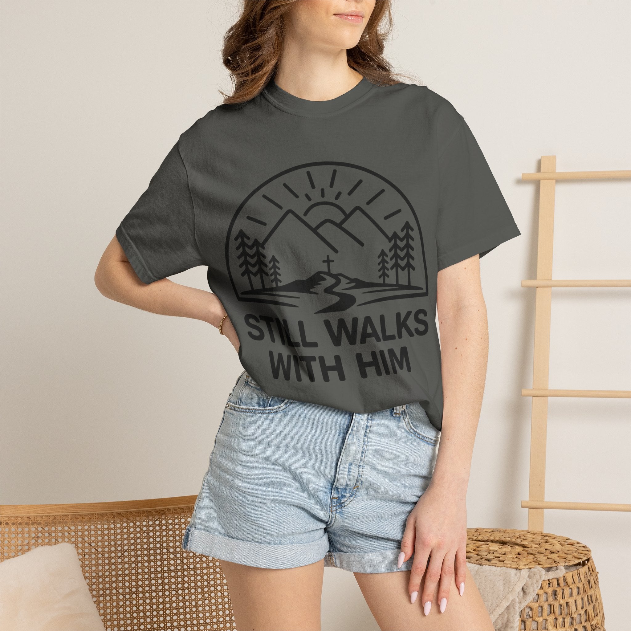 Walks With Him T-Shirt