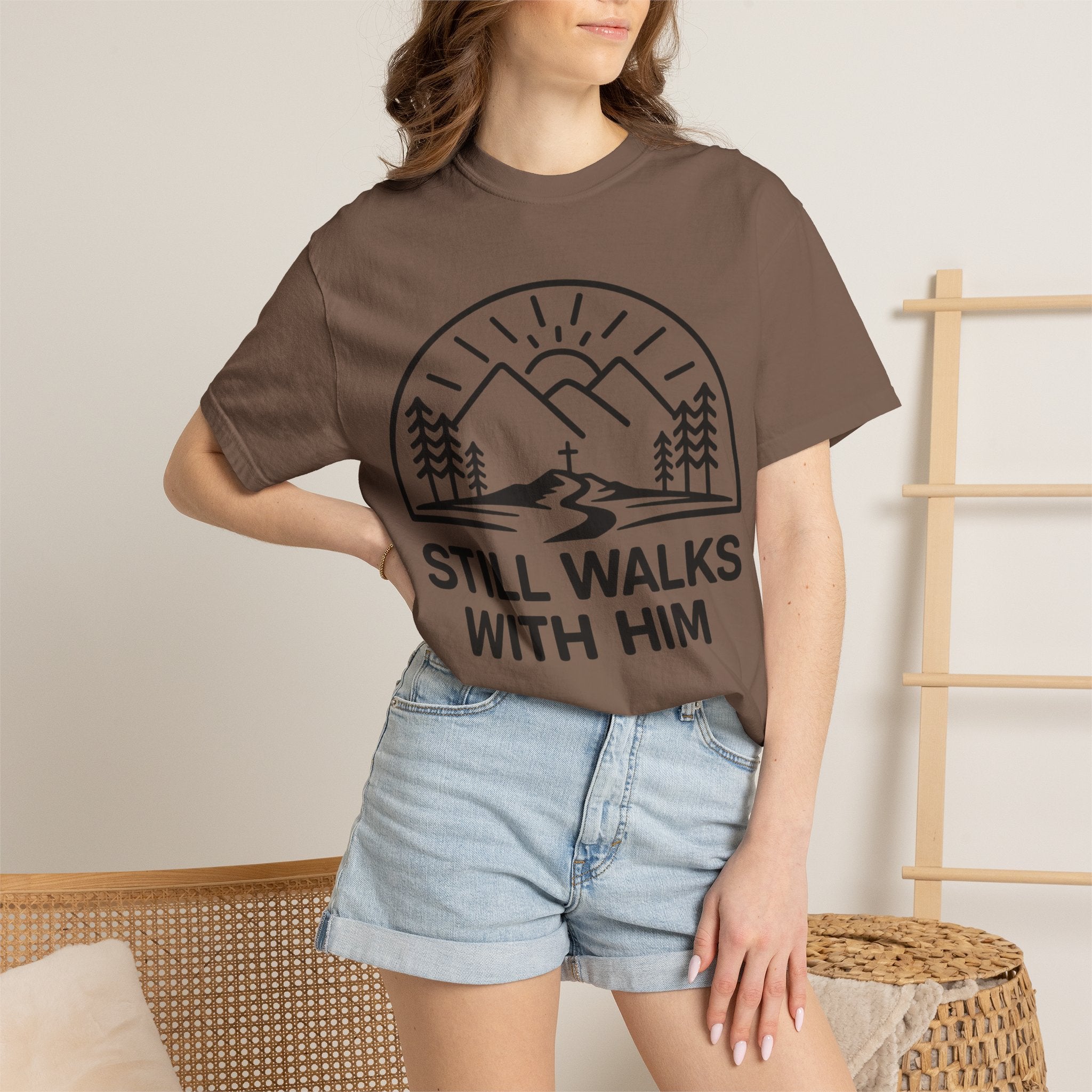Walks With Him T-Shirt